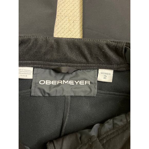 OBERMEYER fleece lined Adjustable interior Velcro waist snow pants, size 2 - Picture 2 of 15